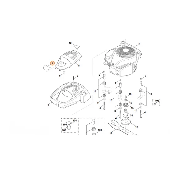 STIHL   Oznaczenie typu MB 655 VM 6375 967 3871